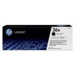 HP CB436A / HP 36A toner originál, čierna (black), II. akosť kartónového obalu