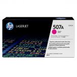 HP CE403A / HP 507A toner originál, purpurová (magenta), II. akosť kartónového obalu