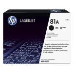 HP CF281A / HP 81A toner originál, čierna (black), II. akosť kartónového obalu