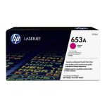 HP CF323A / HP 653A toner originál, purpurová (magenta), II. akosť kartónového obalu