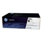 HP CF325X / HP 25X toner originál, čierna (black), II. akosť kartónového obalu