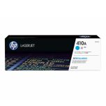 HP CF411A / HP 410A toner originál, azúrová (cyan), II. akosť kartónového obalu