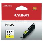 Canon CLI551Y 6511B001 atrament originál, žltá (yellow)