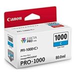 Canon PFI1000C 0547C001 atrament originál, azúrová (cyan)