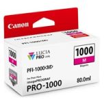 Canon PFI1000M 0548C001 atrament originál, purpurová (magenta)