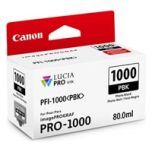 Canon PFI1000PBK 0546C001 atrament originál, foto čierna (photo black)