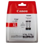 Canon PGI570BK XL 0318C007 atrament originál, čierna (black)