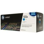 HP Q3961A / HP 122A toner originál, azúrová (cyan), II. akosť kartónového obalu