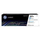 HP W2211X / HP 207X toner originál, azúrová (cyan), II. akosť kartónového obalu