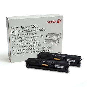 Xerox Original Toner 106R03048 black dualpack 2 x 1 500 pages