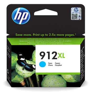 HP originálna náplň 3YL81AE / HP 912XL cyan (azúrová) 825 strán