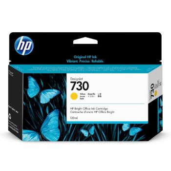HP P2V64A / HP 730 atrament originál, žltá